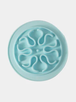 Gamelle Anti-glouton Bleu Pastel