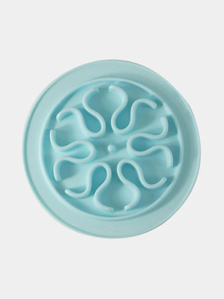 Gamelle Anti-glouton Bleu Pastel 3 Gamelle Anti-glouton Bleu Pastel