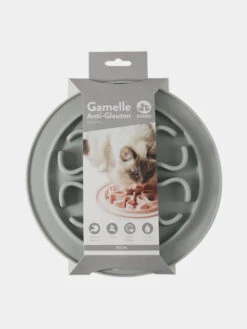 Gamelle Anti-glouton Gris -Animalerie inooko gamelle anti glouton chat gris clair 1d918765 1eba 4740 96c4 9f9a6f954856