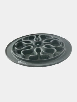 Gamelle Anti-glouton Gris Foncé -Animalerie inooko gamelle anti glouton chat gris fonce 2