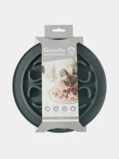 Gamelle Anti-glouton Gris Foncé -Animalerie inooko gamelle anti glouton chat gris fonce e6fa27dc 0a49 4e10 b1fa 52fe74a6dc79