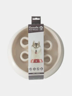 Gamelle Anti-glouton Grand Chien - Sable -Animalerie inooko gamelle anti glouton grand chien sable c279a802 a240 4cf5 a82a c407532150d4