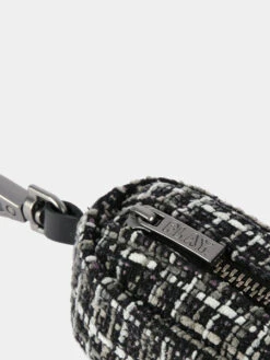 Distributeur Sacs à Crottes Pour Chien En Tissu - Tweed Noir Et Gris 7 Distributeur Sacs à Crottes Pour Chien En Tissu - Tweed Noir Et Gris -Animalerie pet play distributeur sac a crottes tweed noir gris 1