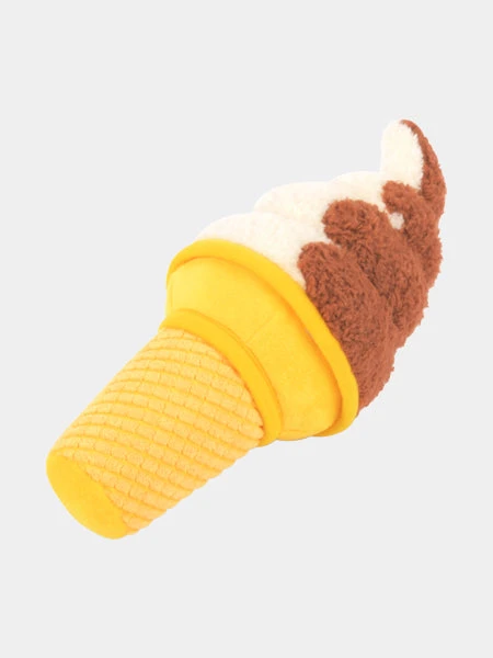 Peluche Pour Chien Snack Attack - Glace 🍦 - Pet PLAY 5 Peluche Pour Chien Snack Attack - Glace 🍦 - Pet PLAY – Image 3