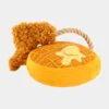 Jouet En Peluche Pour Chien - Barking Brunch - Gaufre Au Poulet - Pet PLAY -Animalerie pet play peluche pour chien 2020 gauffre poulet