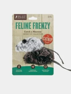 Jouet Souris Pour Chat - Herbe à Chat Biologique - Pet PLAY -Animalerie petplay peluche ecofriendly pour chat souris 3