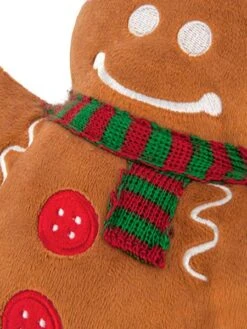 Jouet En Peluche Pour Chien - Holiday Classic - Pain D'Epice - Pet PLAY -Animalerie petplay peluche ecofriendly pour chien noel ginger man