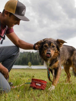 Ruffwear Gamelle De Transport Pour Chien - Fired Brick -Animalerie ruffwear gamelle Quencher de voyage transport pour chien fired brick 3