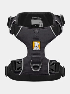 Harnais Ruffwear - Front Range - Noir - Twilight Gray -Animalerie ruffwear harnais front range pour chien grey 3