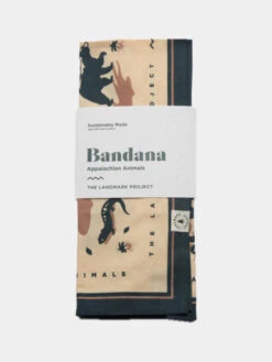 Bandana En Coton - Appalachian Mountains - The Landmark Project -Animalerie the landmark project bandana pour chien Appalachian Animals 3