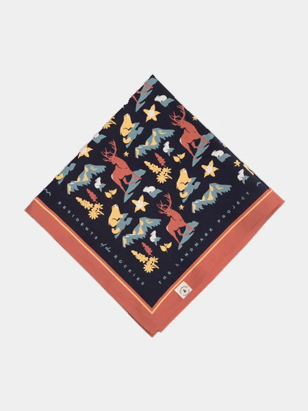 Bandana En Coton - Residents Of The Rockies - The Landmark Project 4 Bandana En Coton - Residents Of The Rockies - The Landmark Project – Image 2