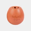 West Paw Jouet Interactif Puzzle Pour Chien - Rumbl Zogoflex - Orange - Eco-friendly -Animalerie west paw Rumbl jouet ecologique naturel pour chien resistant orange 1