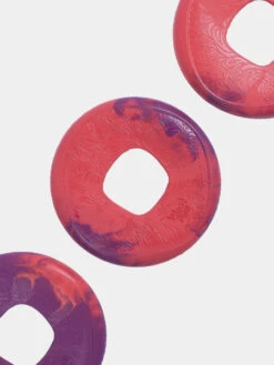 Frisbee Eco Friendly Pour Chien - Sailz - West Paw - Rouge -Animalerie west paw frisbee sailz chien ecologique rouge 3