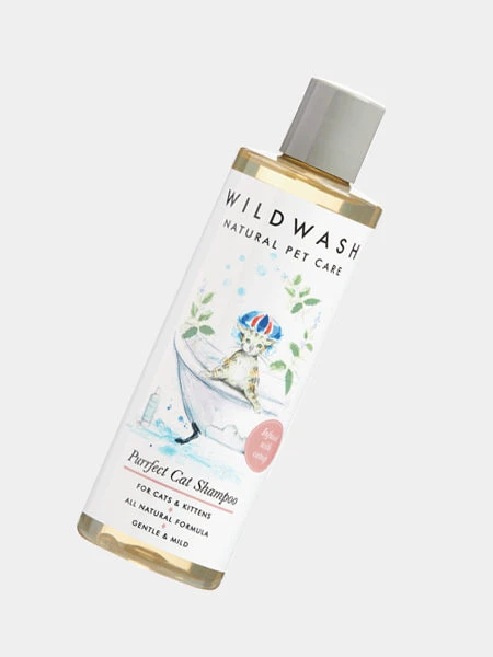 Shampoing Pour Chat Et Chaton - Infusé à La Cataire - Wildwash 4 Shampoing Pour Chat Et Chaton - Infusé à La Cataire - Wildwash – Image 2