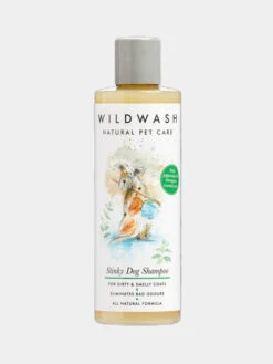 Shampoing Pour Chien Désodorisant - Stinky Dog - Menthe Et Citronnelle - Wildwash