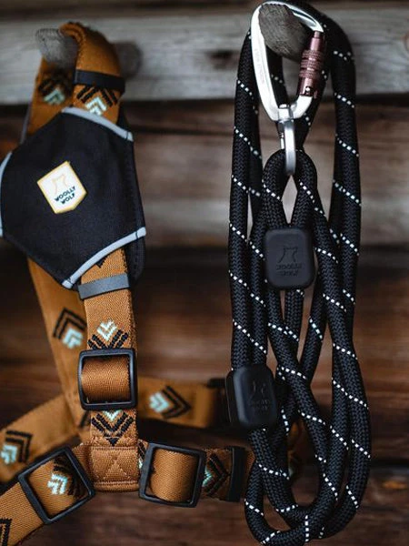 Laisse En Corde Recyclée Pour Chien - Black Raven - Woolly Wolf 5 Laisse En Corde Recyclée Pour Chien - Black Raven - Woolly Wolf – Image 3