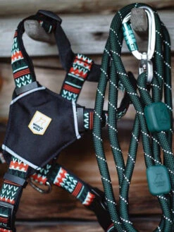 Laisse En Corde Recyclée Pour Chien - Evergreen - Woolly Wolf 10 Laisse En Corde Recyclée Pour Chien - Evergreen - Woolly Wolf -Animalerie woolywolf harnais design pour chien woodland 7 380c9aba 6ae2 4d96 b33f 7c3aac218b05