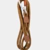 Laisse En Corde Recyclée Pour Chien - Honey Ginger - Woolly Wolf 2 Laisse En Corde Recyclée Pour Chien - Honey Ginger - Woolly Wolf -Animalerie woolywolf laisse marron design pour chien honey ginger 1