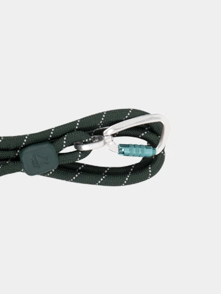 Laisse En Corde Recyclée Pour Chien - Evergreen - Woolly Wolf 8 Laisse En Corde Recyclée Pour Chien - Evergreen - Woolly Wolf – Image 6