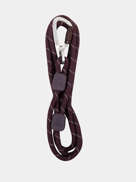 Laisse En Corde Recyclée Pour Chien - Juicy Plum - Woolly Wolf 3 Laisse En Corde Recyclée Pour Chien - Juicy Plum - Woolly Wolf