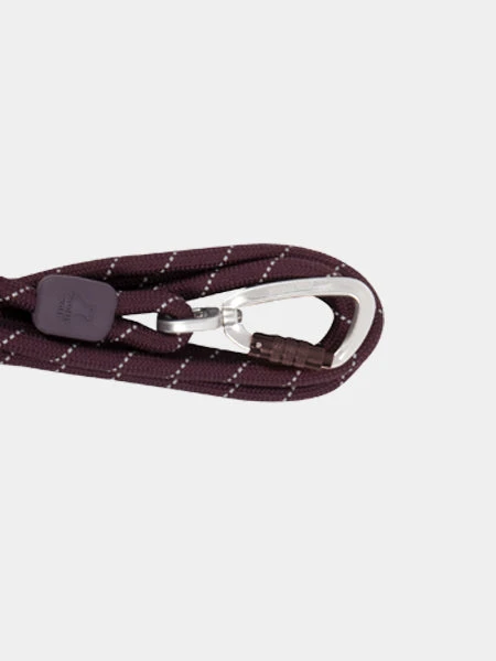 Laisse En Corde Recyclée Pour Chien - Juicy Plum - Woolly Wolf 4 Laisse En Corde Recyclée Pour Chien - Juicy Plum - Woolly Wolf – Image 2