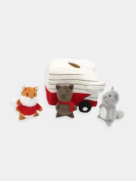 Jouet D'occupation Pour Chien - Camping Rétro 🚐 - ZippyPaws 4 Jouet D'occupation Pour Chien - Camping Rétro 🚐 - ZippyPaws – Image 2