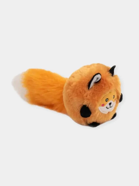 Jouet En Peluche Bushy Throw - Renard đŠ - Zippy Paws 3 Jouet En Peluche Bushy Throw - Renard đŠ - Zippy Paws