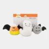 Lot De 3 Mini Peluches Halloween Pour Chien - Flying Frights - Zippy Paws -Animalerie zippy paws peluche pour chien Halloween Miniz 3 Flying Frights