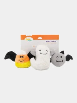 Lot De 3 Mini Peluches Halloween Pour Chien - Flying Frights - Zippy Paws