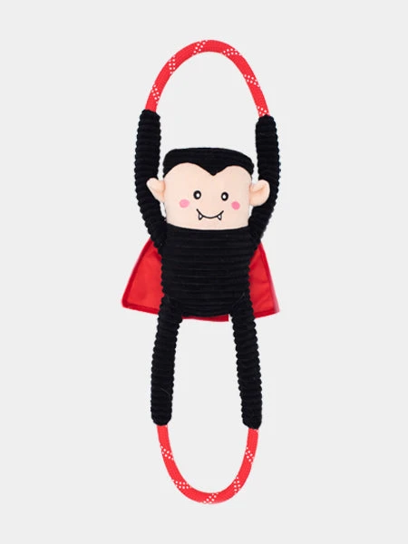 Peluche Halloween Pour Chien - Dracula RopeTugz 🧛‍♂️ - Zippy Paws 3 Peluche Halloween Pour Chien - Dracula RopeTugz 🧛‍♂️ - Zippy Paws