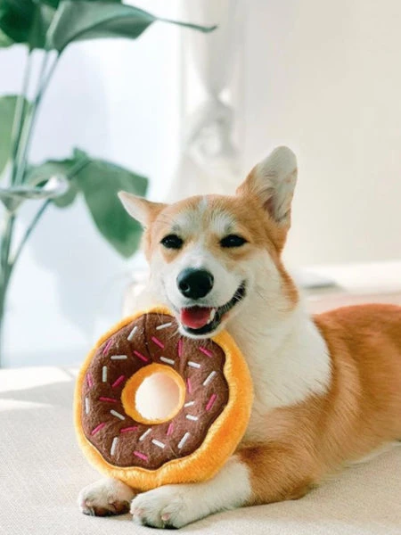 Peluche Originale Pour Chien - 🍩 Donutz Fraise - Zippy Paws 8 Peluche Originale Pour Chien - 🍩 Donutz Fraise - Zippy Paws – Image 6