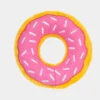 Peluche Originale Pour Chien - 🍩 Donutz Fraise - Zippy Paws -Animalerie zippy paws peluche pour chien donut fraise 1