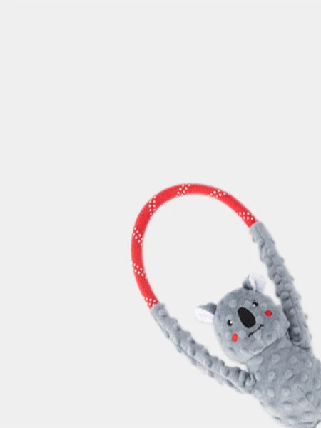 Peluche Originale Pour Chien - Koala RopeTugz 🐨 - Zippy Paws 4 Peluche Originale Pour Chien - Koala RopeTugz 🐨 - Zippy Paws – Image 2