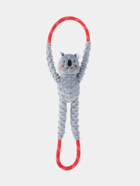 Peluche Originale Pour Chien - Koala RopeTugz 🐨 - Zippy Paws 3 Peluche Originale Pour Chien - Koala RopeTugz 🐨 - Zippy Paws